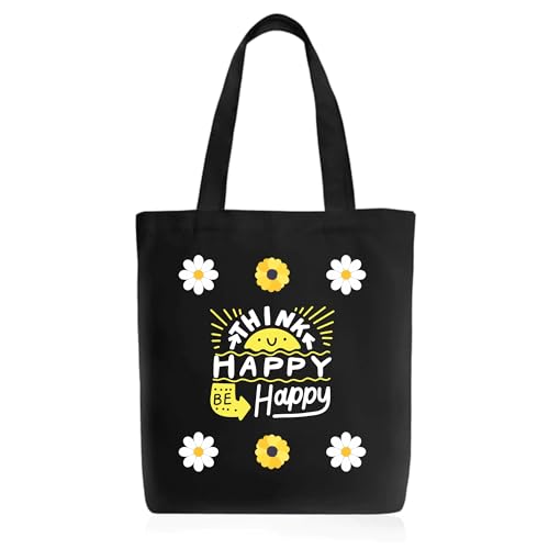 Image of Roundsun Cotton Canvas Vertical Tote Bag With Main Zipper Closure & Inner Pocket Size 16 Height 14 Width 3.5 Base |300 GSM Cloth|Shopping /Grocery Multi-Purpose Bag