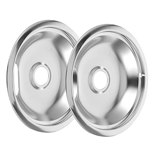 balacoo 2pcs Grease Tray Catch Pan Replacement for Grill Electric Stove Drip Pans Universal Iron Drip Pans