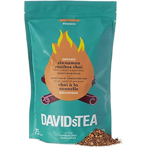DAVIDsTEA Organic Cinnamon Rooibos Chai Tea Bags Cover
