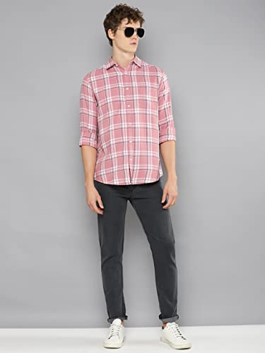 Image of Allen Cooper Checks Shirts for Men - 100% Cotton Comfort Fit Casual and Formal Shirt - Breathable, Soft, Classic Style (Multiple Colors)