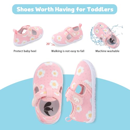 Image of FEETCITY Baby Boys Girls Water Sport Shoes Barefoot Kids Aqua Socks Quick-Dry Beach Swim Pool Shoes