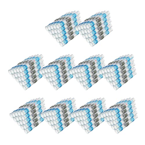 Image of Durvient.com Heat Shrinking Sleeve with Solder Ring For Electrical Wiring Insulation Waterproof Electrical Insulation (Wire Gauge 16-14, Pack of 100)