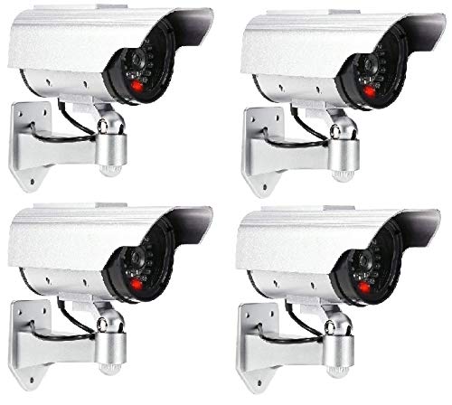 Drake LED Dummy Security Camera Realistic Look CCTV Fake Bullet Camera Dummy Camera (4)-picture-15