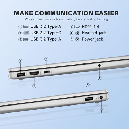 Image of HP 17 Touchscreen Laptop Computer, 17.3 inch HD+ AntiGlare Display, Backlit Keyboard, Win11 Pro, AMD Ryzen 5 7430U, for Business & Student, Fast Charge, AI Copilot, w /Accessories, 20GB RAM,512GB SSD