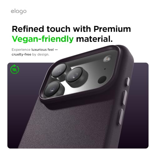 Image of elago Magnetic Leather Case for iPhone 17 Pro Max