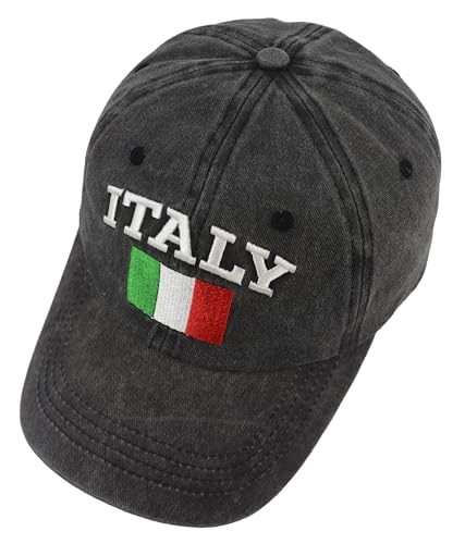 Image of USA Canada Italy Australia Argentina Brazil England France Colomabia Germany Mexico Spain Adjustable Flag Hats for Men Women