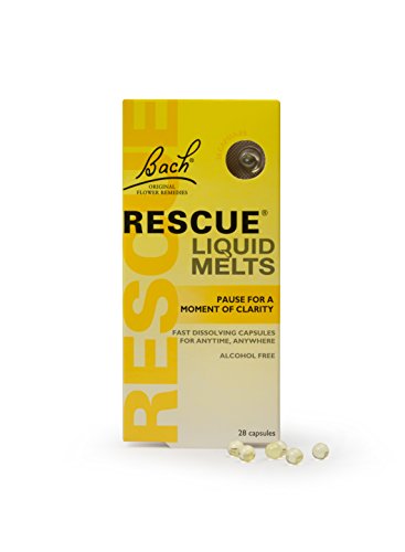 Rescue Remedy Day Liquid Melts, Alcohol Free, Flower Essences, Emotional Wellness And Balance, Travel Size, 28 Fast Dissolving Capsules #TOP10