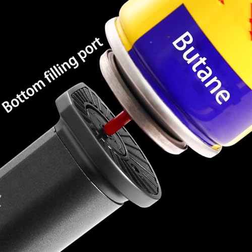 Encendedor de Butano Metal Azul con Llama Ajustable miniatura 5