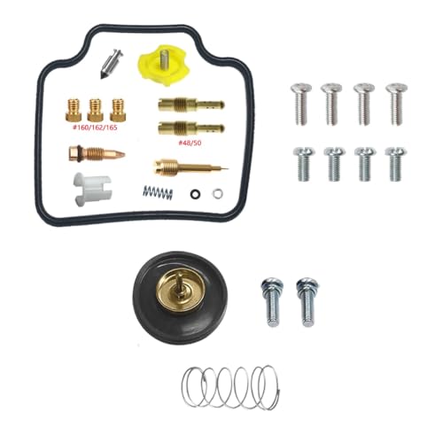 Kit reparación carburador FX650 con chicleres de latón de alta precisión y juntas tipo VE