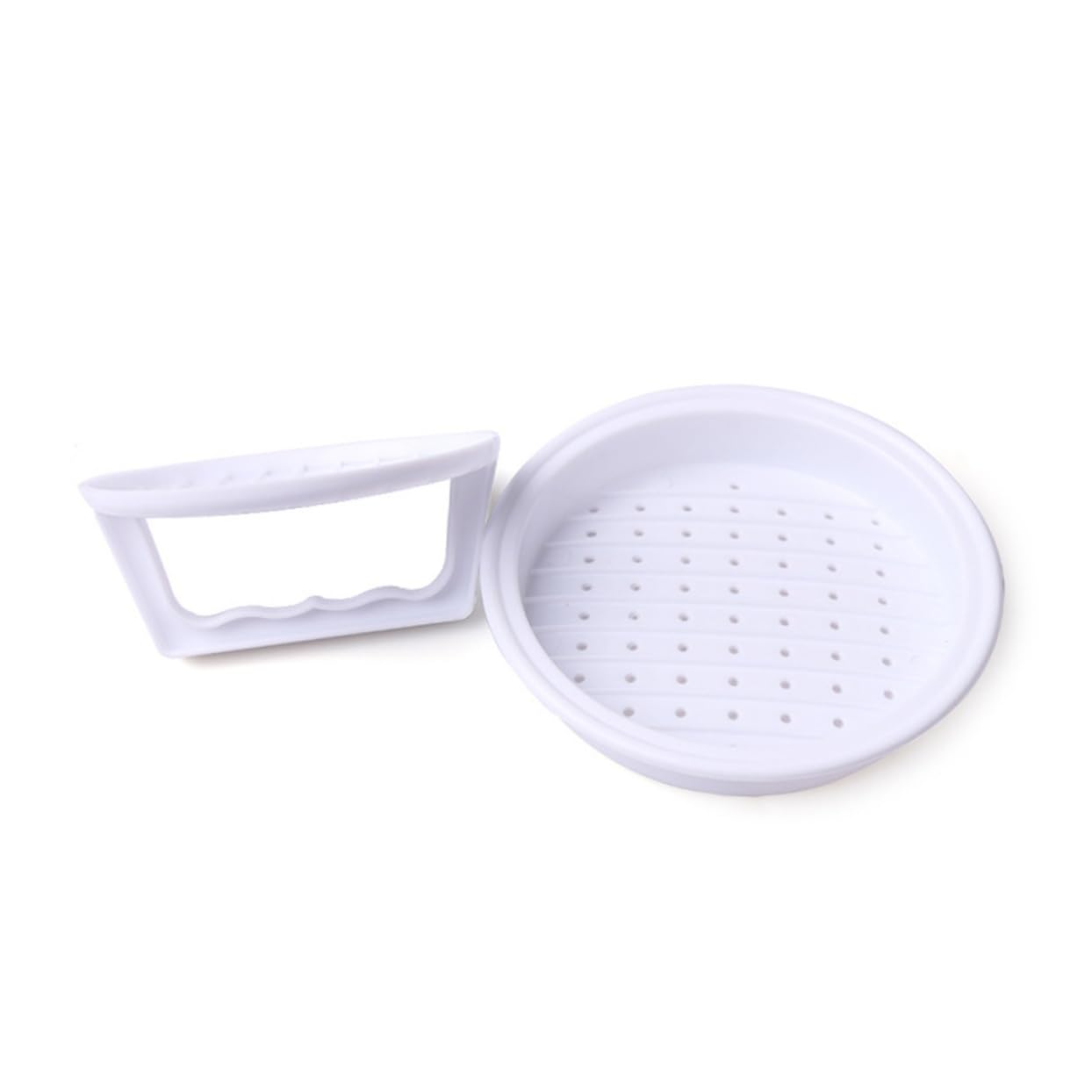 WEKADRIN Plastic Hamburger Patty Maker Kit Food Grade Non Stick Burger Press Tool with Easy Release Air for for DIY Burger Preparation Kitchen