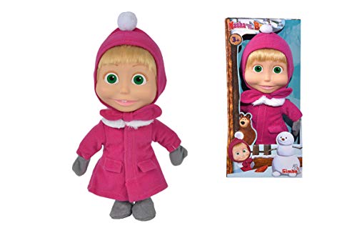 Preisvergleich Produktbild Simba 109301006 - Mascha und der Bär Weichkörperpuppe 23 cm