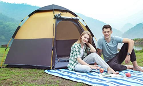 Carpa de camping instantánea QUQUQ para 5-8 personas miniatura 6