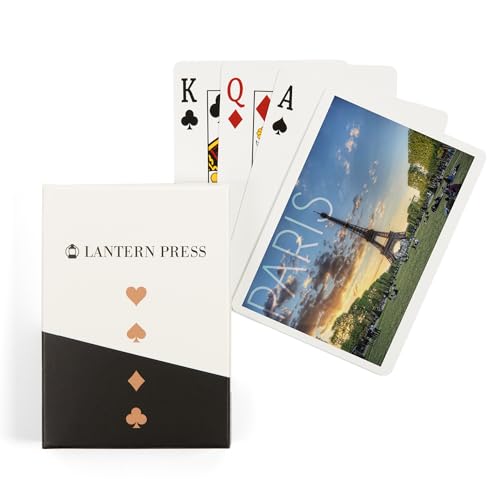 Baraja de Poker 52 cartas París Torre Eiffel