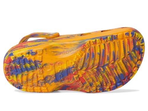 Image of Crocs Unisex-Child Classic Watercolor Marbled Clog