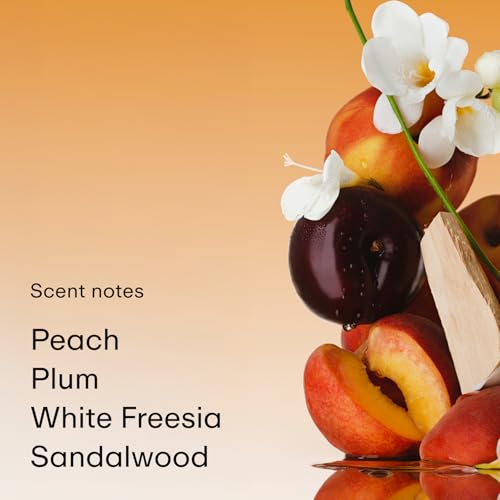 Image of PHLUR Peach Skin Body Mist, 8 Fl Oz - Hair and Body Perfume for Women with Peach Bellini, Bergamot, Vanilla Orchid, Milky Sandalwood & Sheer Amber Fragrance Body Spray