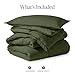 Bare Home Comforter Set - Ultra-Soft - Goose Down Alternative - Premium 1800 Series - All Season Warmth (Twin/Twin XL, Cypress Green)