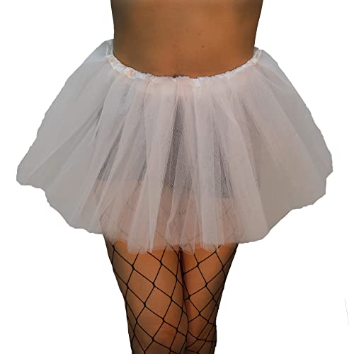 Image of XINXIYAN Tutu for Girls Womens Skirt 5 Layers Mardi Gras Outfit Halloween Costume Dress Party Favor
