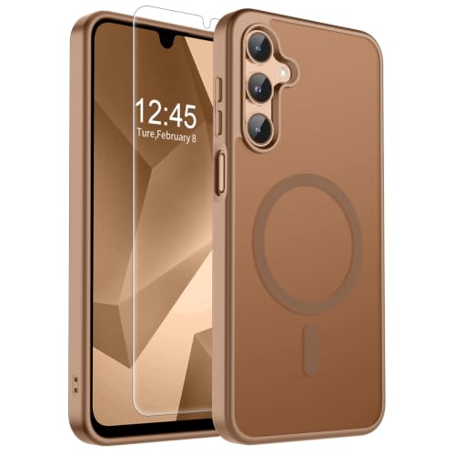 Image of SUPFINE Magnetic for Samsung Galaxy A17 / A16 5G Phone Case - Brown