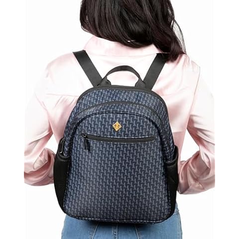 IDAHO JONES Small Diaper Bag, Mini Diaper Backpack - Spacious and Sleek - Stroller Straps and Changing Mat Included - Claremont Cover