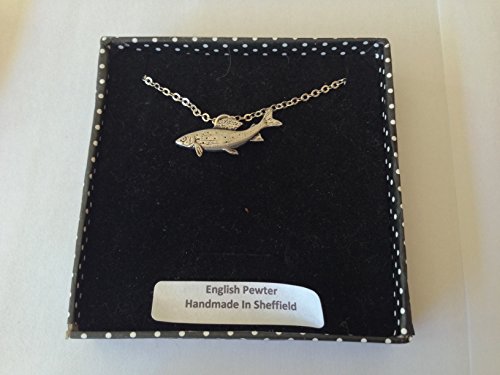 Pendentif en argent sterling 925 fait à la main F8 Grayling anti-ternissement