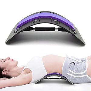 JLK-ZHOU Back Spine Deck Stretcher, Lumbar Back Pain Relief, Magic Stretcher Fitness Stretch Equipment, Multi-Level Back…