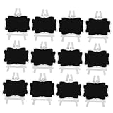 Mini tableau noir - pour tout type de fêtes, telles que les mariages, les anniversaires et noël, mini tableau noir en bois