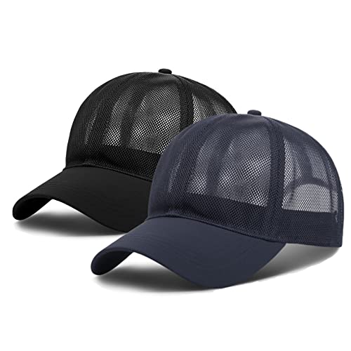 Image of Quick Dry Fit Baseball Cap - Water Repellent Sun Hat for Fishing, Running, Hiking, Golf, Surfing, Sailing, Boating