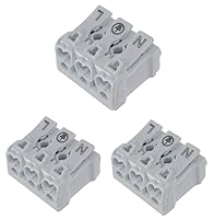3 St. 16A 250-450V Schnellverbinder, Lüsterklemmen, Klemmenblock, Drahtverbinder