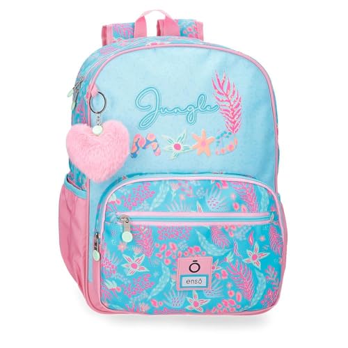 Sac à dos scolaire Enso Jungle Mood ergonomique en polyester résistant