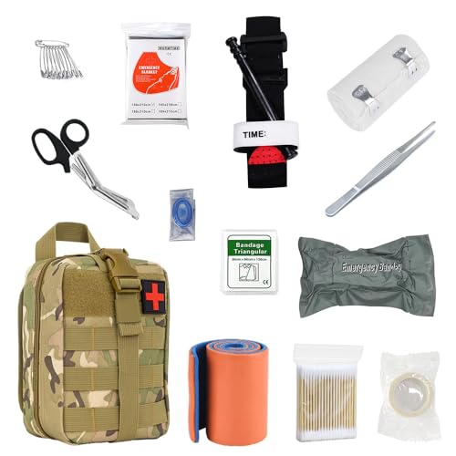 Botiquín de Primeros Auxilios Completo, Bolsa Molle