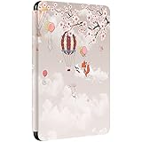 ❤️ Materiales de alta calidad: funda de piel impermeable de tela para Amazon Kindle 2019 de 10ª generación, para que puedas leer más lugares. 100% nuevo y ligero. Exterior de piel sintética de alta calidad e interior resistente a los arañazos para mayor comodidad y protección adicional. Con una textura fina y una cómoda impresión táctil.