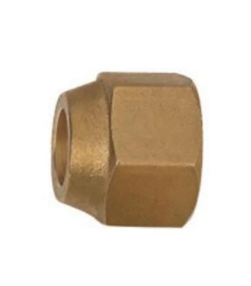 Messing Bördel Überwurfmutter 1/2 Zoll - 4er Set Für Klimaanlagen Montage