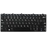 WWGTMC Replacement Keyboard for Dell Latitude 11 3180 3189 3190 3190 2in1,Latitude 13 3300 3310 3380 Series Laptop Non-Backlit Keyboard US Layout 343NN 0343NN 0NG83V 036G3P
