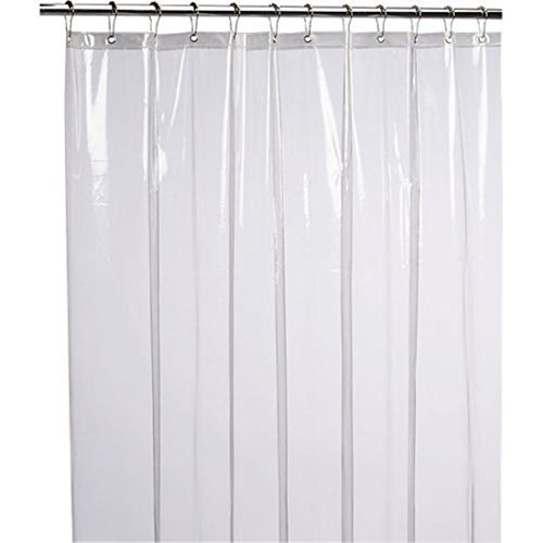 Image of Kuber Industries PVC AC Curtain-8ft 0.45mm Transparent (CKTS13), Standard (CTKTC0135)