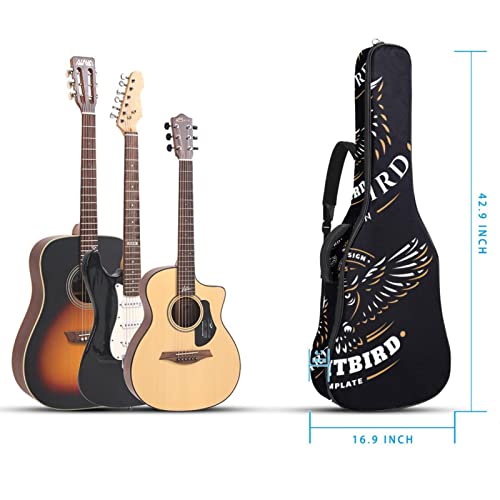 Housse de guitare en tissu Oxford imperméable avec logo hibou et bandoulière réglable - Les Beatles, Paul McCartney, John Lennon, RIngo Starr, George Harrison Housse de guitare en tissu Oxford imperméable avec logo hibou et bandoulière réglable – Image 6