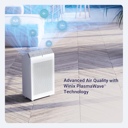 Image of WINIX 5530 Air Purifier (New Generation of 5500-2 with App Control) for Home Large Room Up to 1882 Ft in 1 Hr, True HEPA, High Deodorization Carbon Filter and Auto Mode, Captures Pet Allergies, Smoke