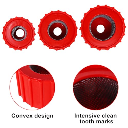 Image of 6pcs Set Bore Brush for Drill, 1 /4 inch Hex Shank Stainless Steel Twisted Wire Brush for Drill, 3pcs Tube Pipe Cleaner for Rust & 3pcs Copper Pipe Cleaner
