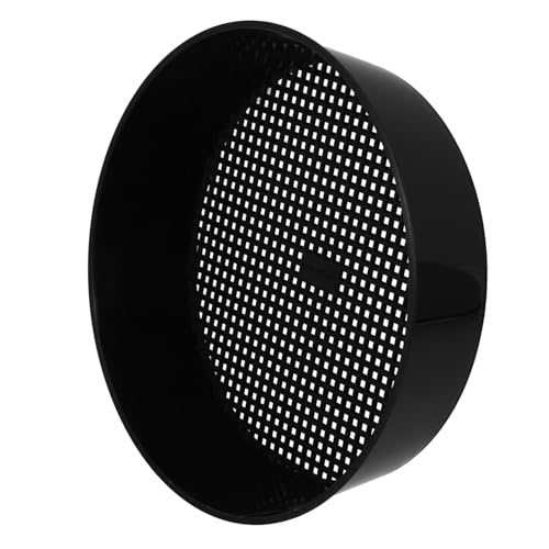 BESPORTBLE Cedazo De Jardín Plástico Resistente para Suelo y Rocas, Tamizador Redondo para Tierra, Grava y Compost, Herramienta Multiusos para Jardinería Exterior, Filtrado Eficaz De Partículas