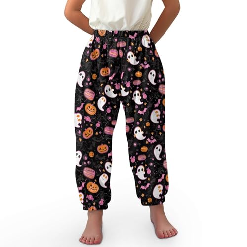 Image of Unisex Little Kids Yoga Trousers Bohemian Beach Pants Baggy Harem Activewear for Boys and Girls Age 3-10