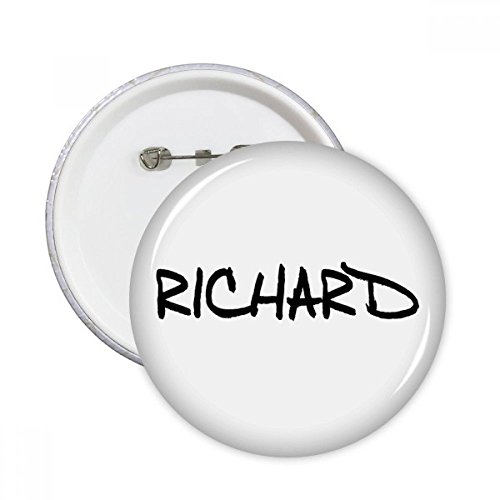 Badge Richard 5pcs L pour marquer vos vêtements sans abîmer les tissus