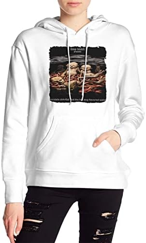 Limp Rock Band Bizkit Music Chocolate Starfish And The Hot Dog Flavored Water Hoodie Men Women'S Sweatshirts Trendy Youth Adult Pullover Sweatshirt Hoodies For Teens White Large