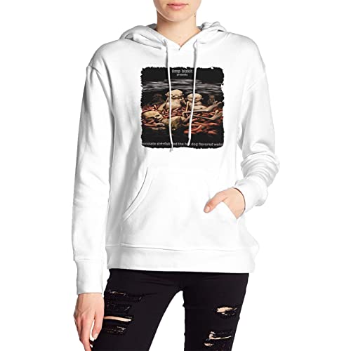 Limp Rock Band Bizkit Music Chocolate Starfish And The Hot Dog Flavored Water Hoodie Men Women's Sweatshirts Trendy Youth Adult Pullover Sweatshirt Hoodies For Teens White Large #TOP3