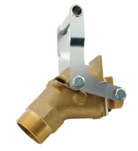 Vestil Jdft-B Brass Manual Handle Jumbo Drum Faucet, Fits 2" Drum Openings #TOP11