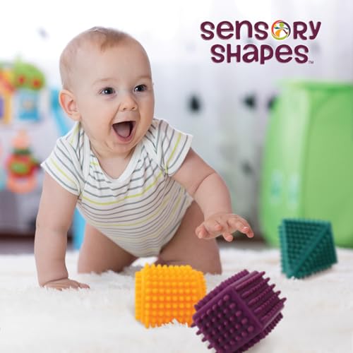 Formes sensorielles Hedstrom pour stimuler un bébé calme qui refuse de manipuler ses jouets - 3