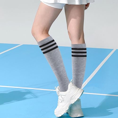Image of Knee High Socks for Women, Long Tall Knee Tube Socks