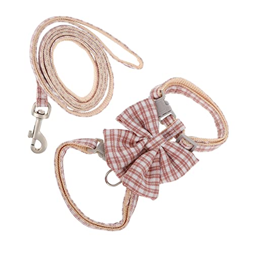 SUPVOX Harness Leash for Outdoor Walking Kitten Vest Pet Harness Easy to Use Pulling Strap