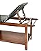 VivaComfort Wooden Medical Exam Table with Mahogany Finish, Medical Table for Medical Exam Room Furniture, Spa Beds and Tables