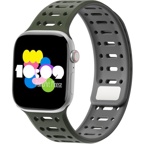 Bracelet silicone Apple Watch Ultra idéal pour running et fitness