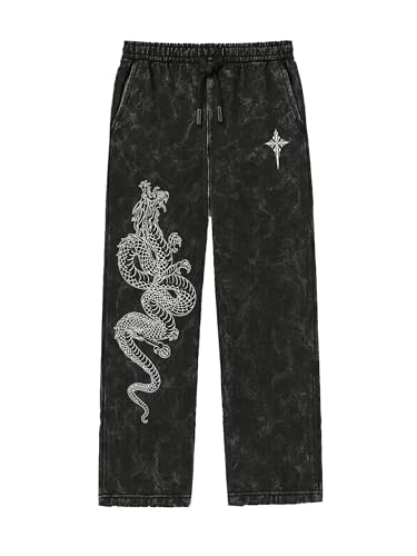 Image of fanideaz Mens Cotton Baggy Trackpant for Men | Streetwear Loose Fit Track Pants for Men | Comfortable Breathable Cotton Casual Wear Lower for man Stylish