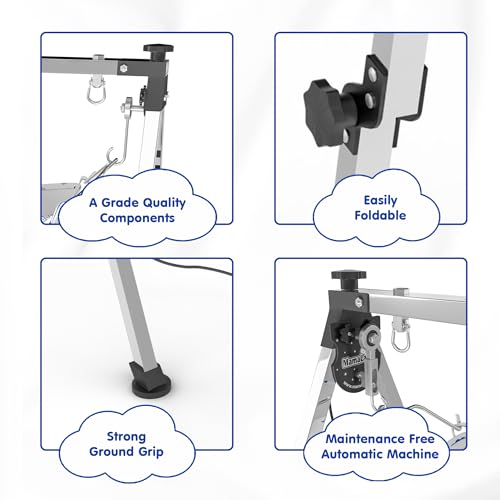 Image of MamaLaps Pro Automatic Baby Cradle | Automatic Baby Swing | Palna Zula for Newborn | Crib | Cots (Heavy - 9 Kg Cradle Weight)